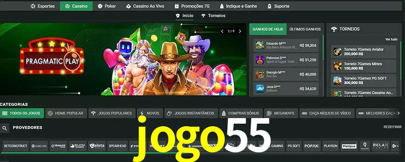 cassino jogo55